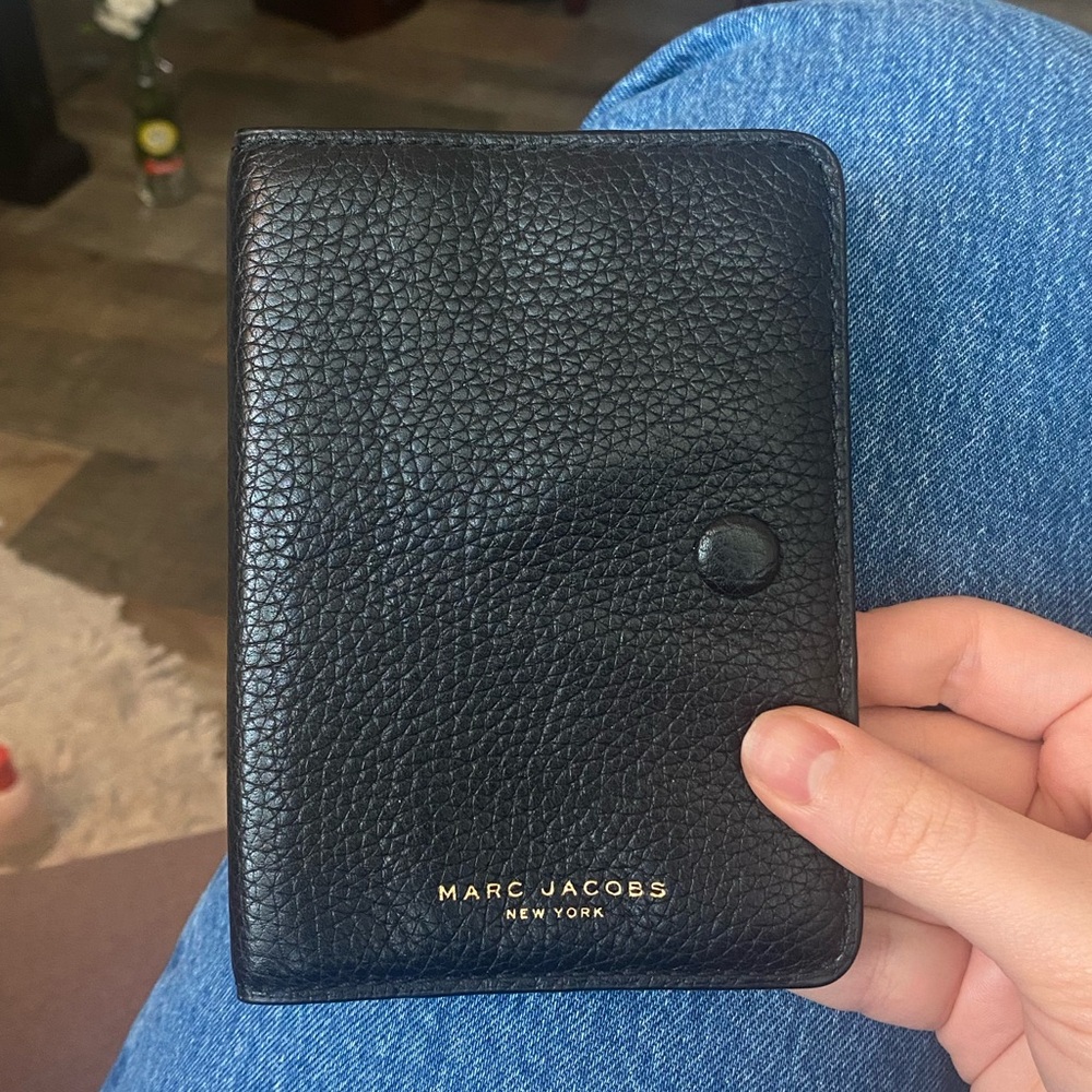 Marc Jacobs Black Leather Wallet